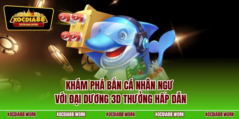 Khám phá bắn cá nhân ngư với đại dương 3D thưởng hấp dẫn